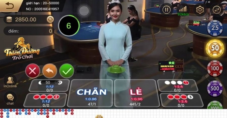 giao diện live casino tdtc88