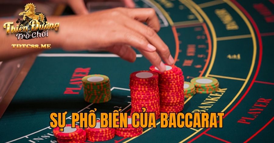 sự phổ biến của Baccarat
