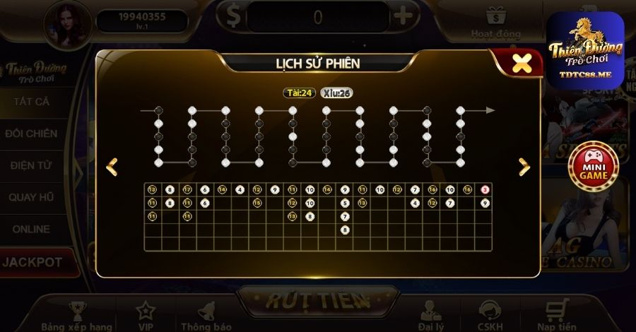 Kinh nghiệm soi cầu tài xỉu