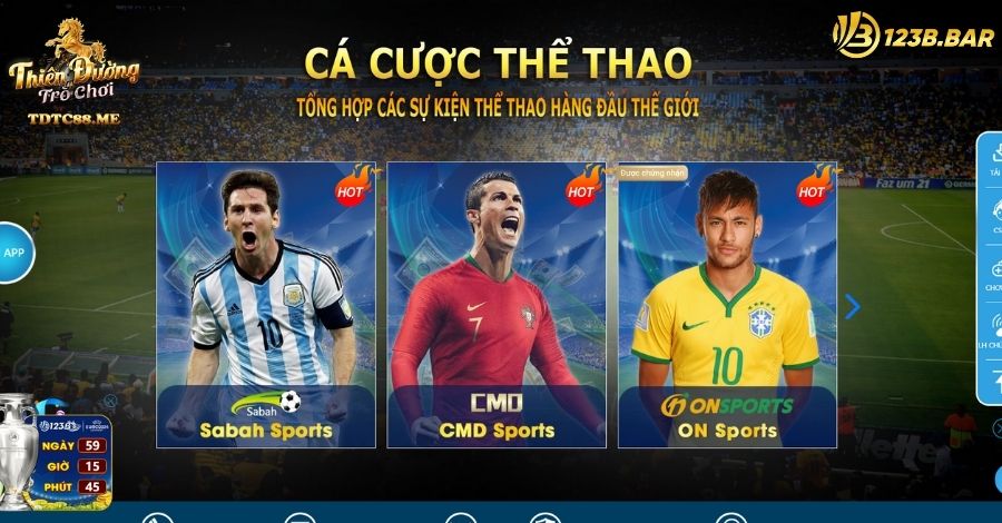 cá cược thể thao 123b