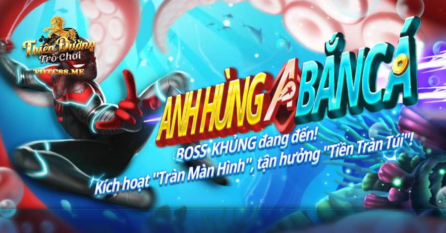 Game Anh Hùng Bắn Cá trên TDTC88 uy tín