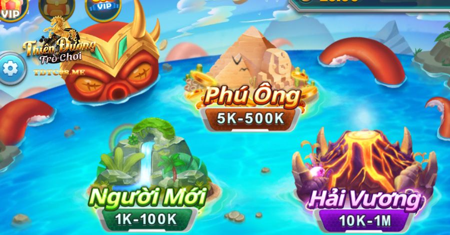 Người chơi chọn phòng cược phù hợp với tài chính của mình