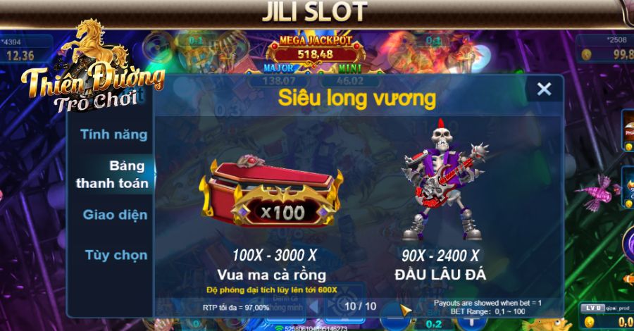 Bet thủ nhận cao nhất lên đến 3000X cực khủng
