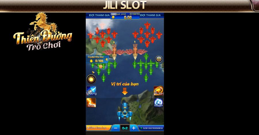 Giao diện game săn cá Dragon Fortune tại TDTC88